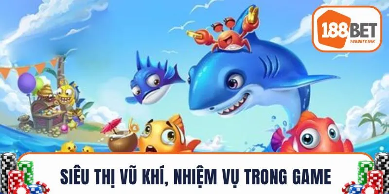 Siêu thị vũ khí, nhiệm vụ trong game