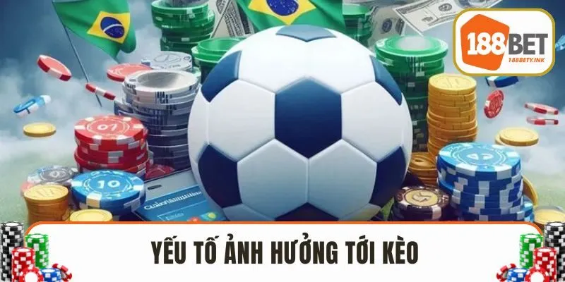 Yếu tố ảnh hưởng tới kèo tài xỉu toàn trận